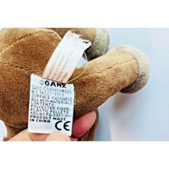 Ganz Webkinz Warthog 12" Stuffed Animal Plush Wild Pig Brown Tan Pumba collectib - Picture 8 of 10